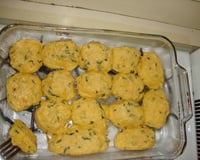 Bolinho de arroz assado fácil