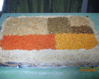 Torta salgada de pão de forma