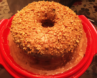 Bolo molhadinho de doce de leite