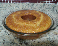 Bolo de laranja molhadinho
