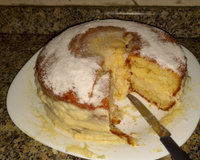 Bolo de sonho de padaria