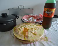 Macarrão de panela de pressão com calabresa e bacon