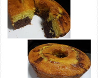 Bolo mármore com iogurte