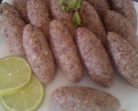 Quibe rechedo de queijo minas