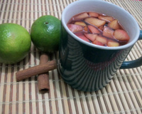 Vinho quente com especiarias