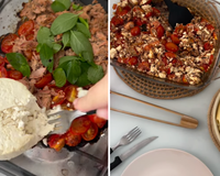 Quando quero um jantar leve, faço esse macarrão de poucos ingredientes com atum e ricota bem fácil de fazer