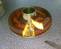 Bolo cremoso de fubá