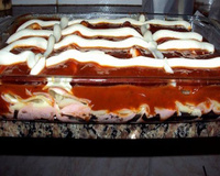 Canelone Invertido de cabelinho de anjo