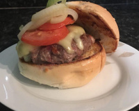 Hambúrguer caseiro do Betão