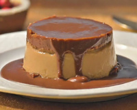 Sobremesa gelada de chocolate