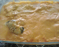 Peixe pintado ao requeijão