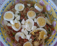 Macarrão com salsicha