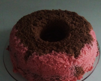 Bolo de chocolate de micro-ondas