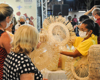 Arte, gastronomia e criatividade são destaque na tradicional Feira de Artesanato da Ceart, no Ceará