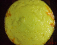 Escondidinho de requeijão com carne moída