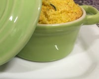 Souflé light sem trigo, sem queijo e sem manteiga