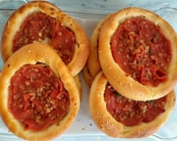 Esfiha aberta tipo Habib's