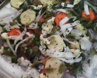 Peixe assado à moda pantaneira