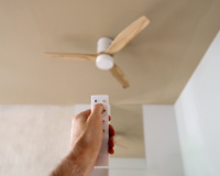 É fácil de instalar e zero barulho: ventilador de teto com controle por 30% OFF