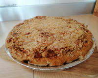 Torta de banana crocante
