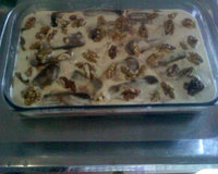 Pavê de chocolate com nozes