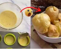 Pãozinho de vento: receita com tapioca parece pão de queijo, mas é mais fácil de fazer