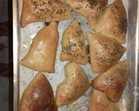 Esfiha de carne adaptada (receita turca)