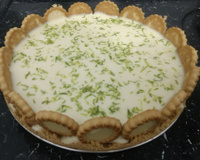 Torta de limão com chocolate branco