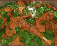 Frango com Ora-pro-nobis - Culinária Mineira Típica