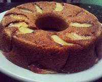 Bolo de Banana & Maçã com farinha de rosca