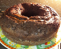 Bolo de chocolate em barra