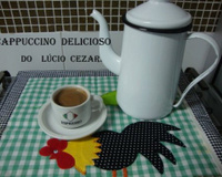 Capuccino delicioso do Lúcio Cezar
