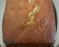 Bolo integral de banana com aveia