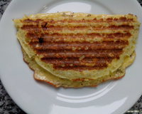 Pão de micro-ondas de aveia e milho