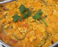 Moqueca de ovos Baiana