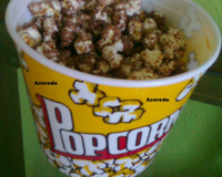 Pipoca de chocolate