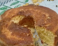 Bolo de fubá cremoso