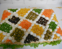 Torta salgada com 3 recheios