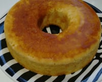 Bolo fofinho de fubá de microondas