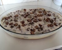 Pavê de Bis branco e preto