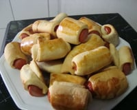 Enroladinho de salsicha