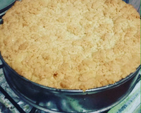 Cuca de farofa recheada