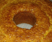 Bolo de laranja no liquidificador