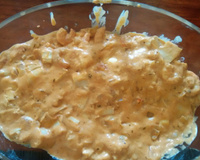 Estrogonofe de camarão