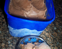 Sorvete de chocolate