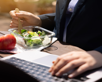 Kit prático para o trabalho com marmitas, mochila e muito mais