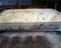 Bacalhau com batatas e molho branco