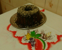 Bolo de micro-ondas de chocolate da Angélica