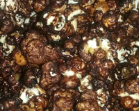 Pipoca doce de chocolate