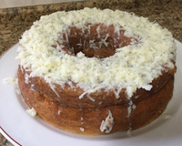 Bolo de coco delicioso